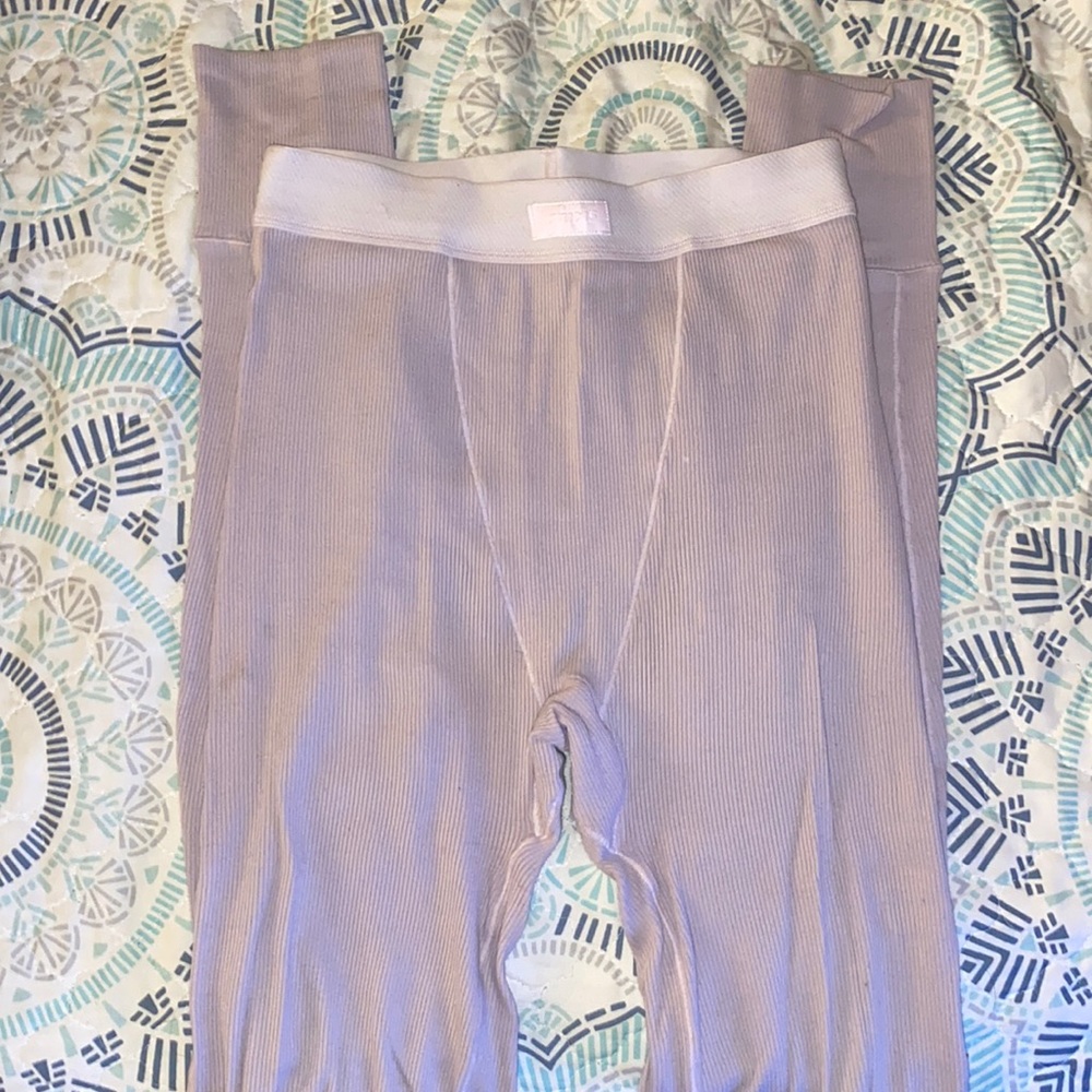 SKIMS by Kim Kardashian cotton ribbed leggings